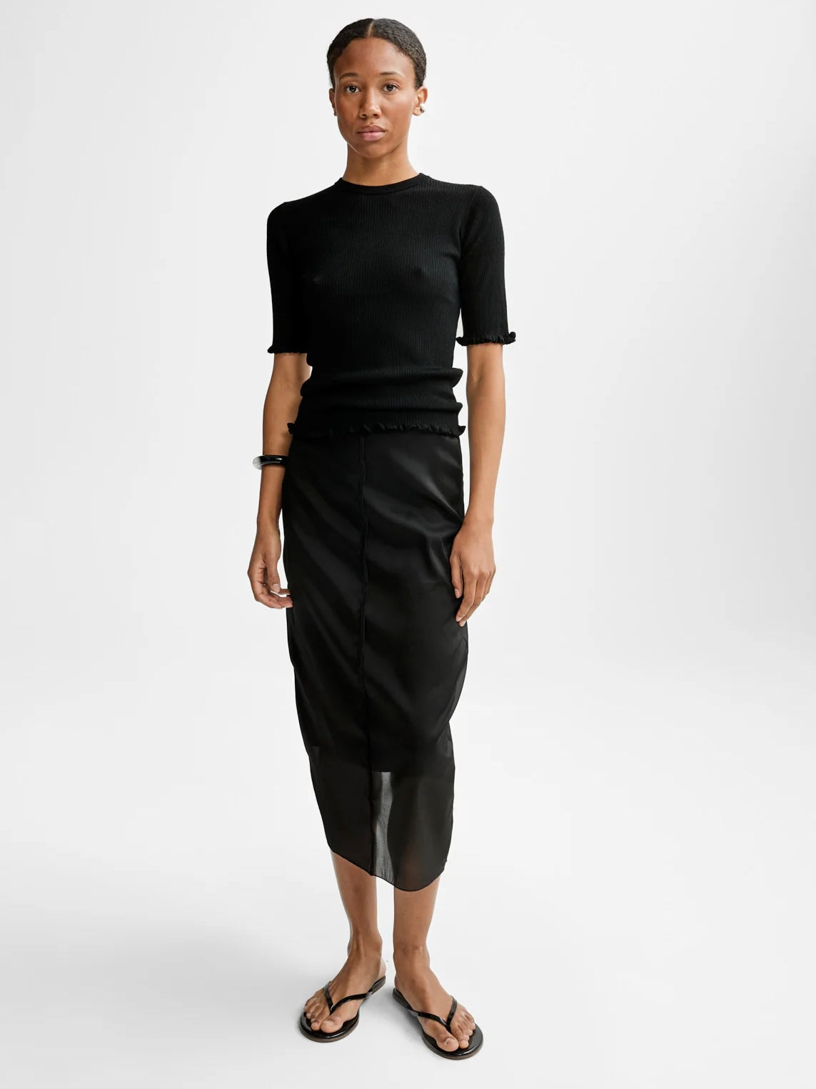 Milla Merino Knit, Black