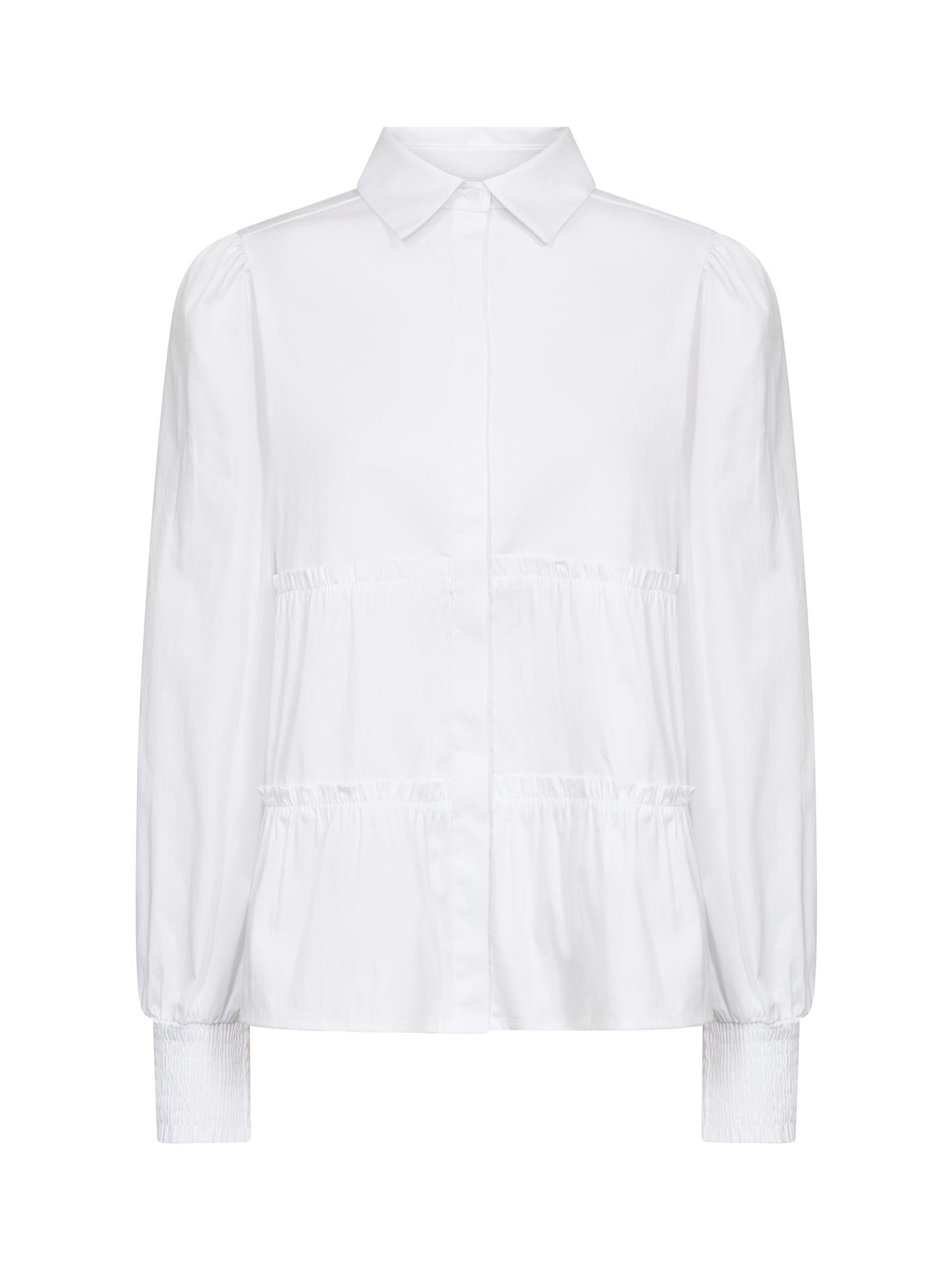 LR-ISLA SOLID 95 Shirt, White