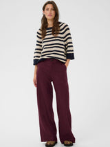 Ninnes PW Pant, Burgunder