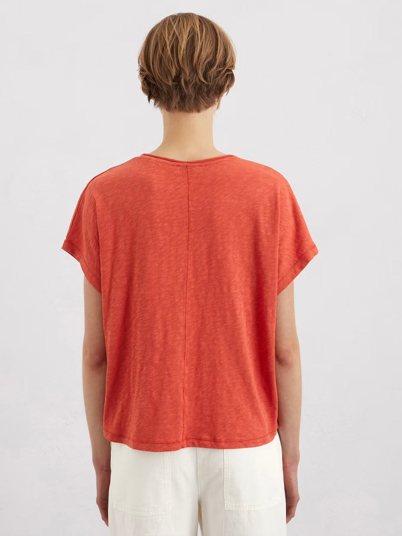 T-shirt, v-neck, short sleeve