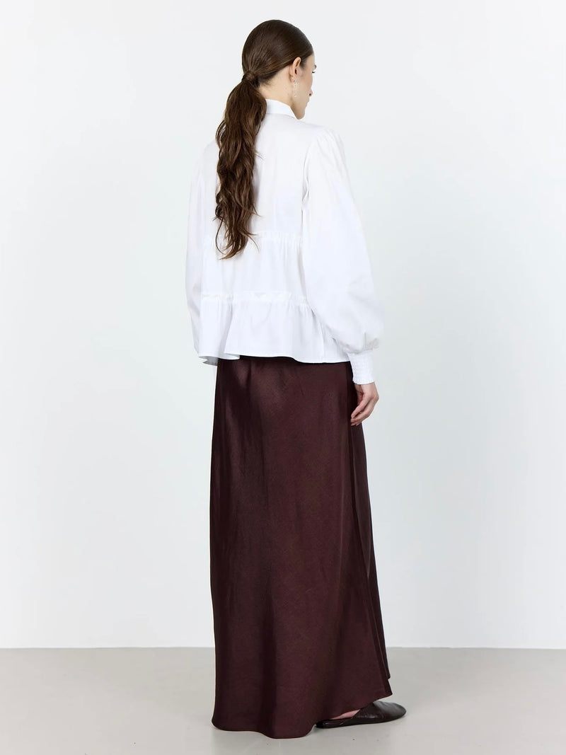 ISLA SOLID 95 shirt, White