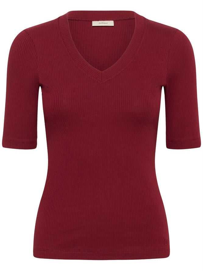 Dagna IW V T-shirt, Burgunder