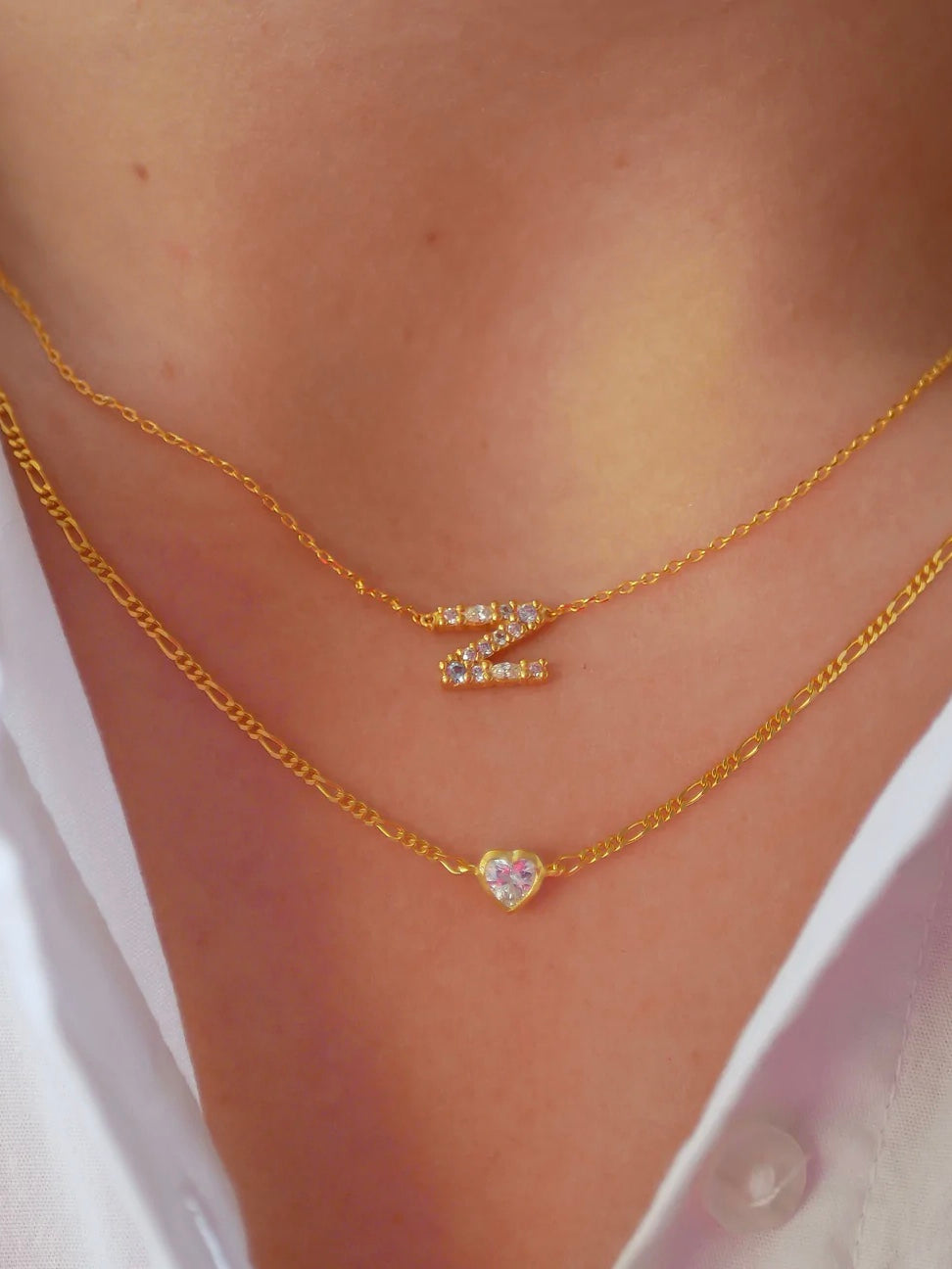 Necklace My Name N, gull