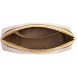 Small Make-up Pouch, Champagne Metalic