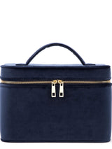 Velvet, Vanity Bag Large, Navy Blue