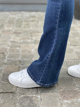 Marija bootcut jeansblå