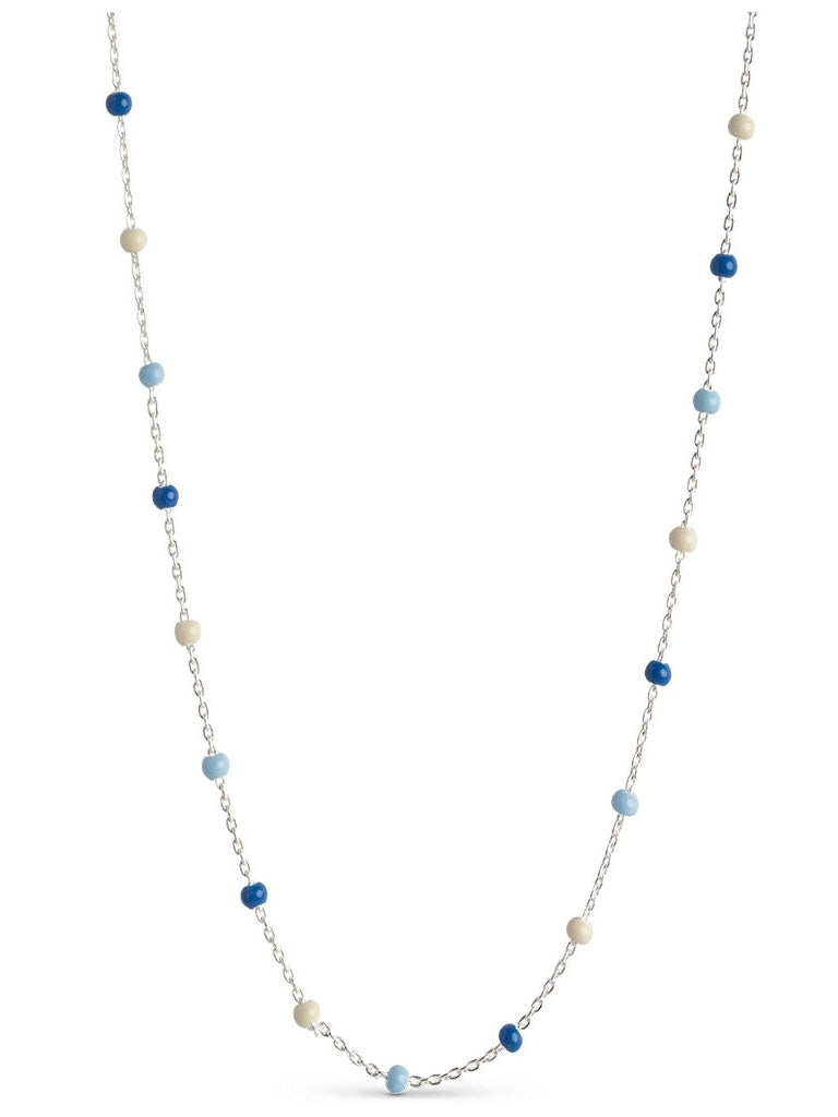 Lola Necklace, Marine/sølv