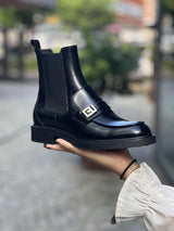 Boots w/Gold Detail
