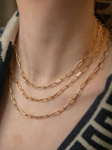 Thick Chain Necklace  45 cm