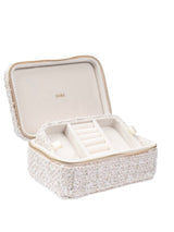 Tweed Jewellery Box, Pale Rose