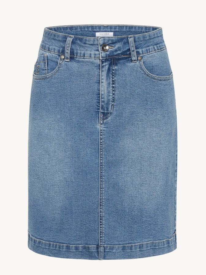 Nagina - Skirt, Blue Denim