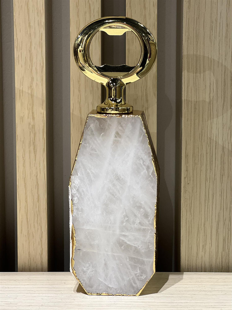 Crystal Bottle Opener, hvit